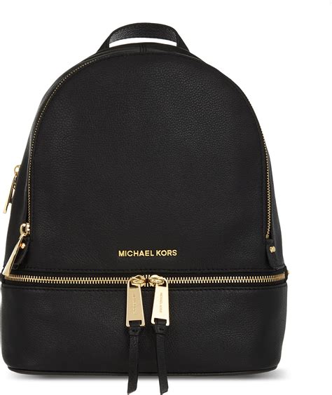 black michael kors backpack men|Michael Kors small backpacks.